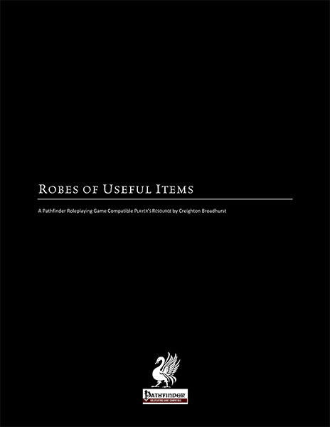Robes of Useful Items