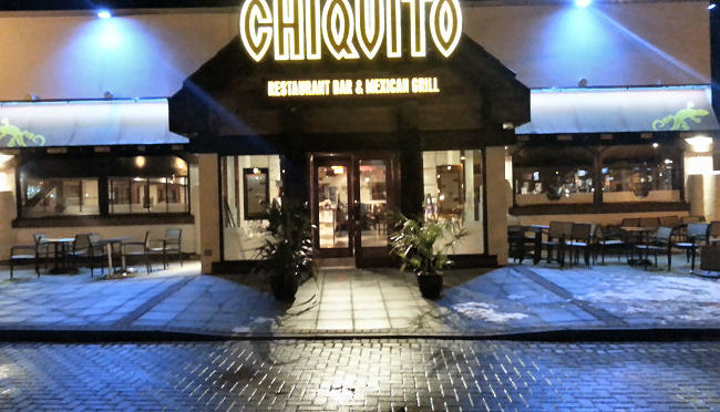Lunch Menu at the Chiquito on Kingston Park in Hull