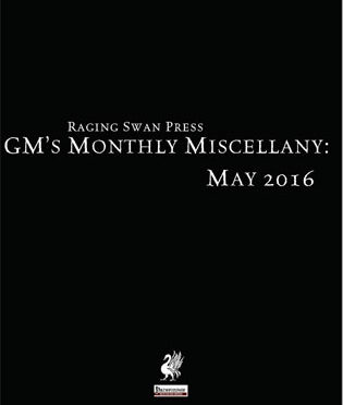 GM's Monthly Miscellany: May 2016