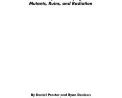 Free Role Playing Game Supplement Review: Mutant Future