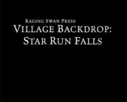 Village Backdrop: Star Run Falls