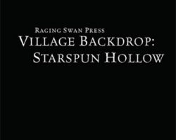 A Review of the Role Playing Game Supplement Village Backdrop: Starspun Hollow