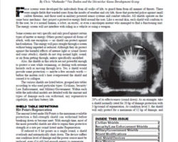 A Review of the Role Playing Game Supplement Wisdom from the Wastelands Issue #22: Personal Shields