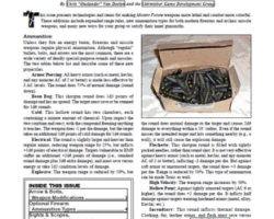 A Review of the Role Playing Game Supplement Wisdom from the Wastelands Issue #24: Weapon Modifications
