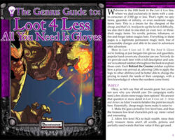 The Genius Guide to Loot 4 Less Vol. 5: All You Need Is Gloves