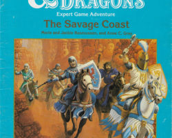 The cover of the classic module, X9 The Savage Coast