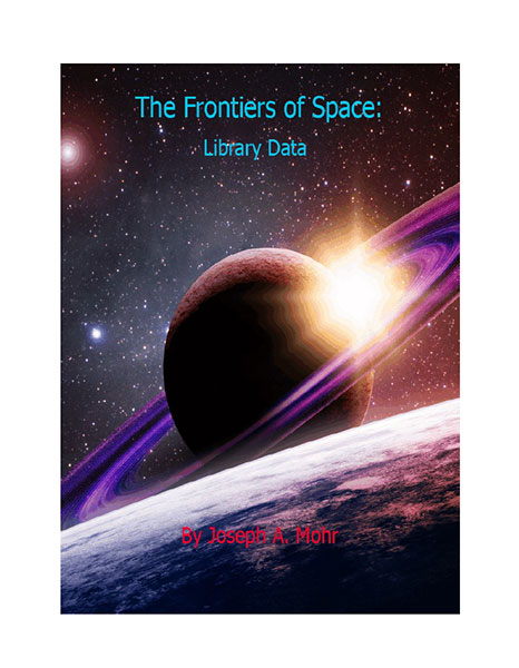 A Review of the Role Playing Game Supplement Frontiers of Space: Library Data