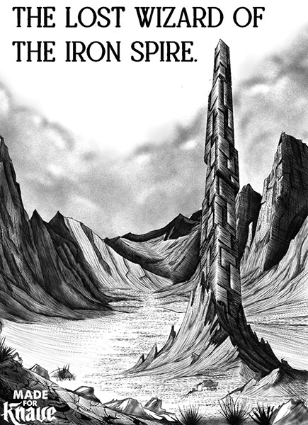 Free Role Playing Game Supplement Review: The Lost Wizard of the Iron Spire