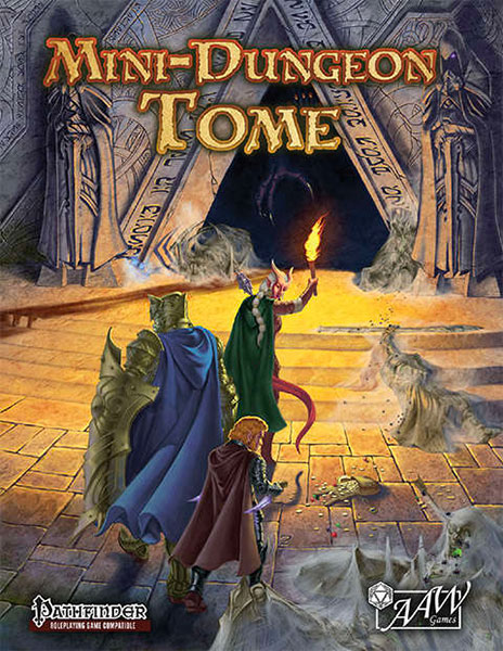 A Review of the Role Playing Game Supplement Mini-Dungeon Tome (PF1)