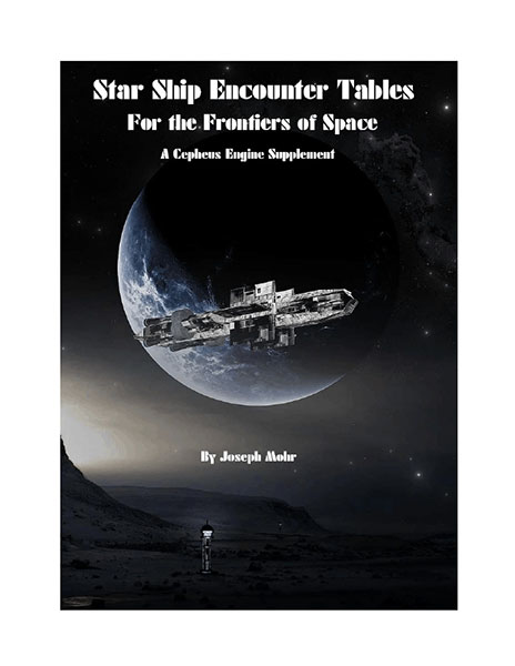 A Review of the Role Playing Game Supplement Star Ship Encounter Tables for the Frontiers of Space