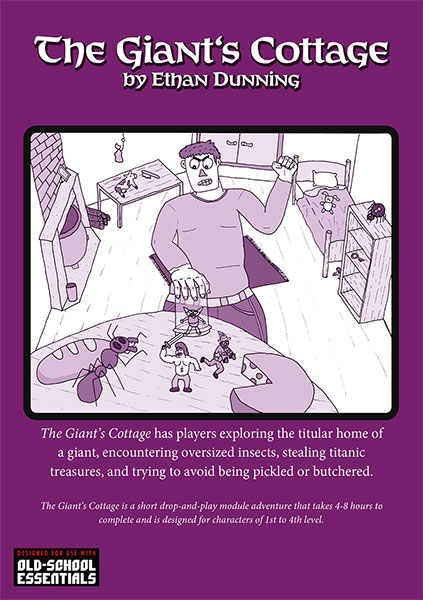 A Review of the Role Playing Game Supplement The Giant’s Cottage