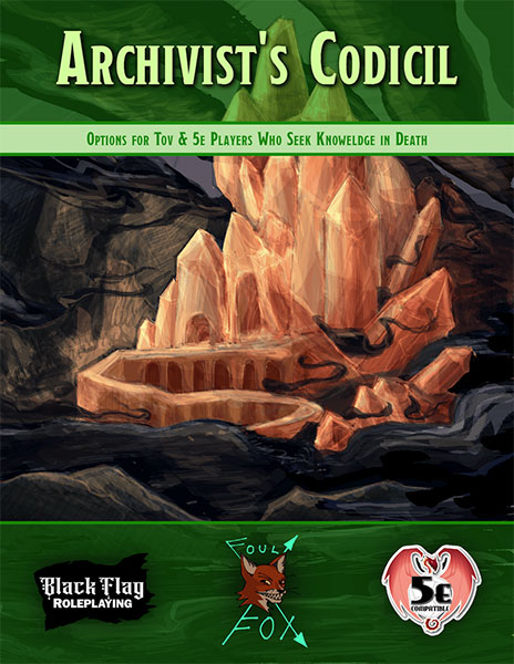 Free Role Playing Game Supplement Review: Archivist’s Codicil