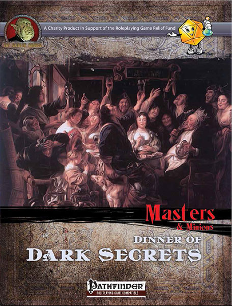 A Review of the Role Playing Game Supplement Masters & Minions: Dinner of Dark Secrets