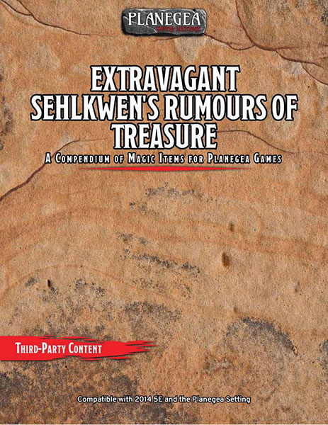 A Review of the Role Playing Game Supplement Extravagant Sehlkwen’s Rumours of Treasure