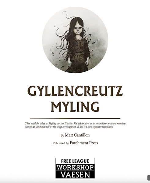 A Review of the Role Playing Game Supplement Gyllencreutz Myling