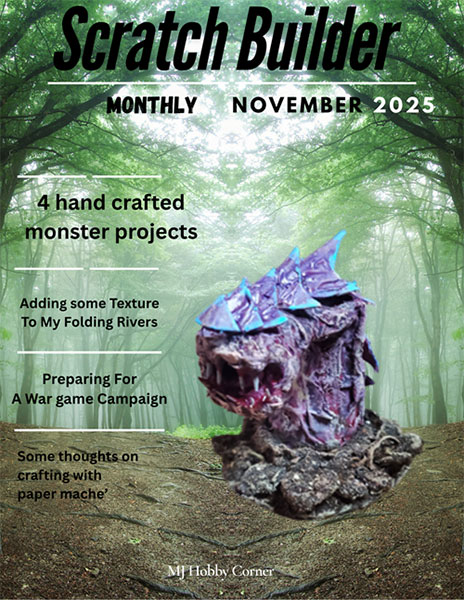 A Review of the Role Playing Game Supplement Scratch Builder Monthly November 2025 Issue