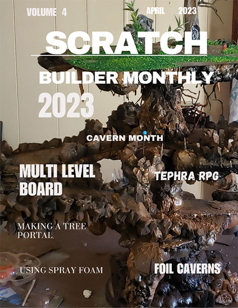 A Review of the Role Playing Game Supplement Scratch Builder Monthly April 2023
