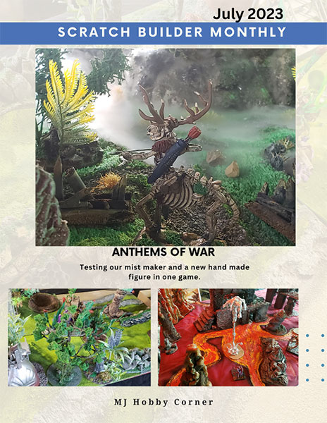 A Review of the Role Playing Game Supplement Scratch Builder Monthly July 2023